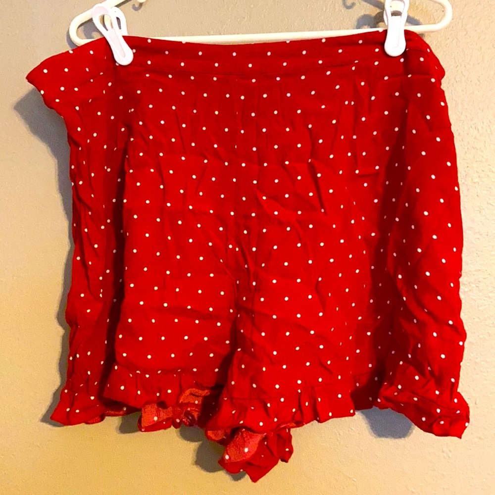Size 3xl forever 21 red polka dots sorts fits 20